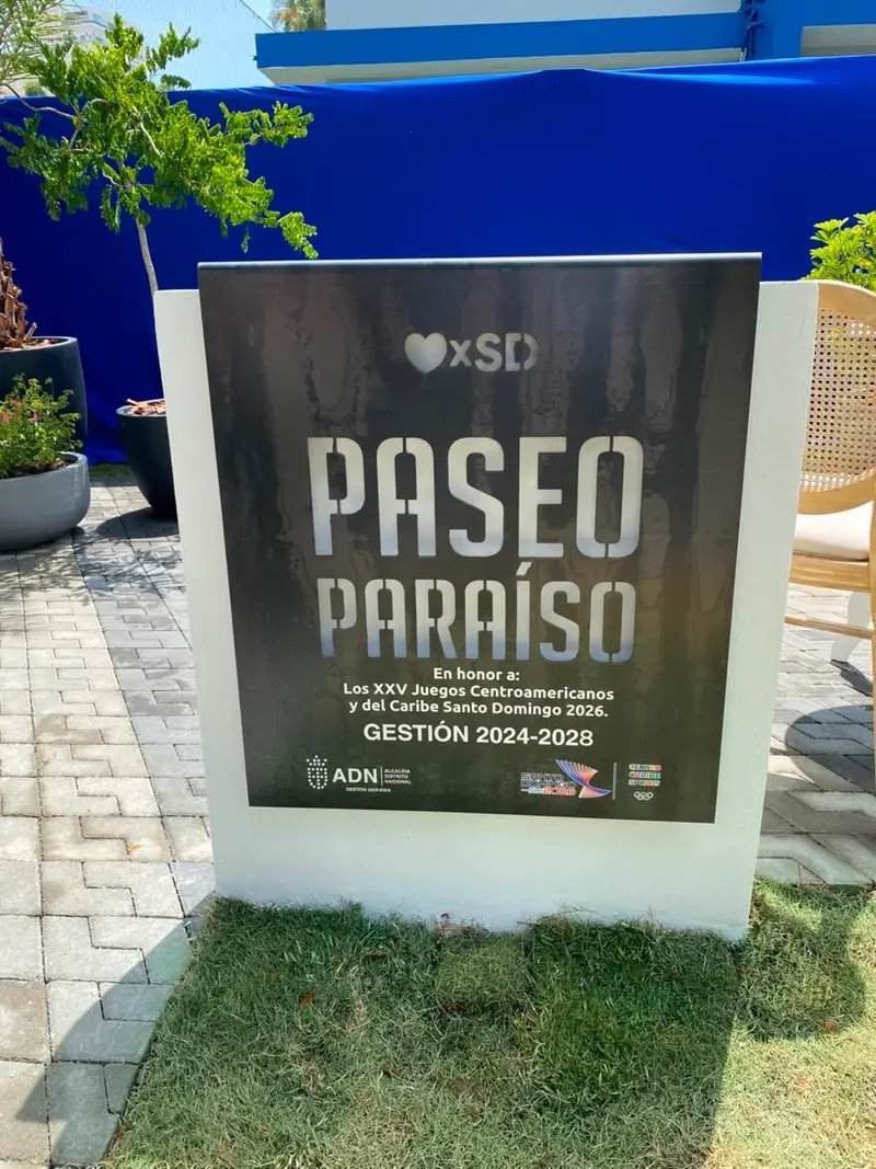 Carolina inaugura parque lineal Paseo Paraíso con mural conmemorativo de los Juegos Centroamericanos y del Caribe