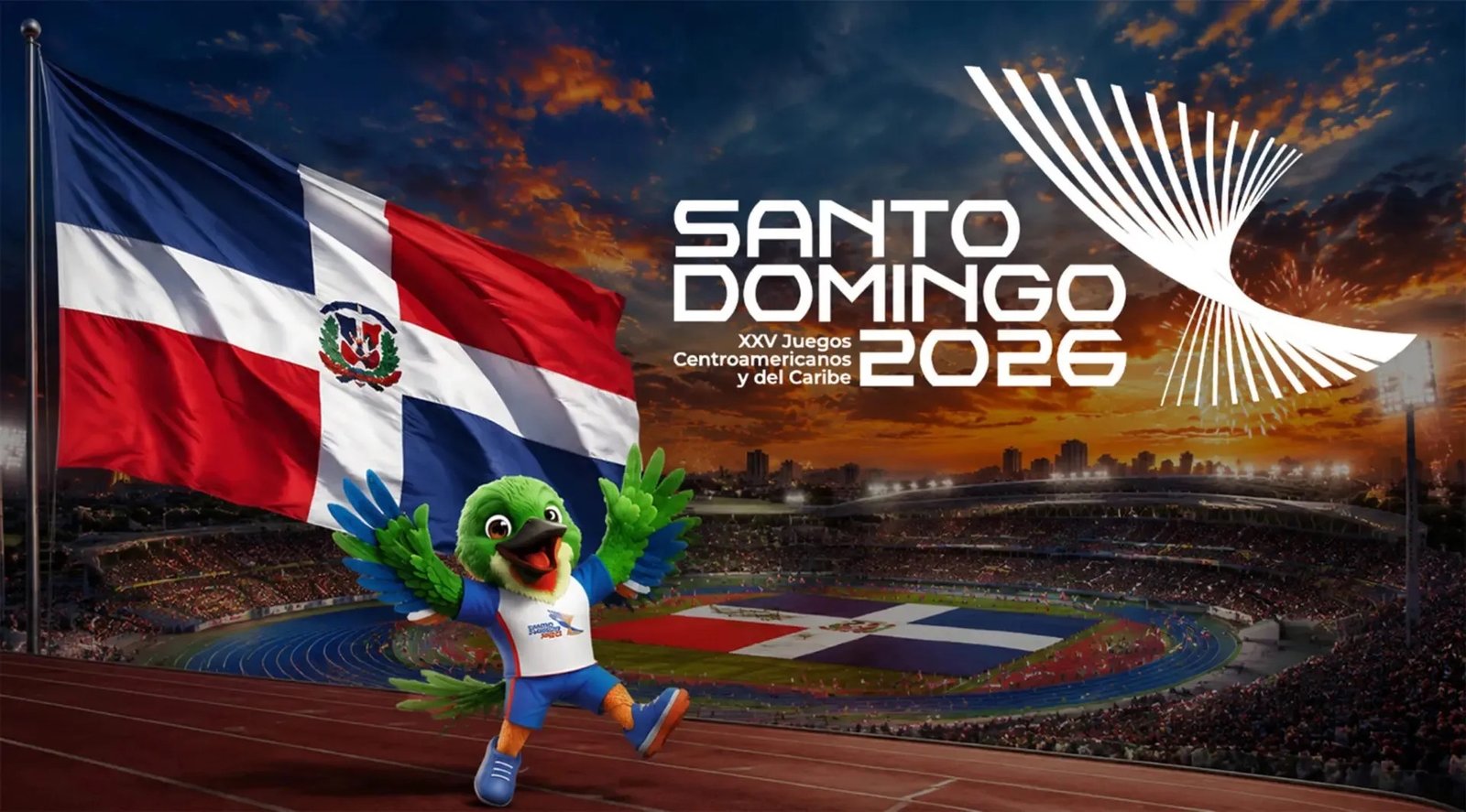 República Dominicana tendrá una intensa jornada este domingo en Santo Domingo 2026