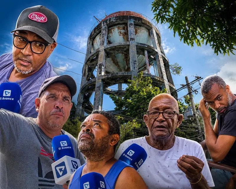 En Villa Juana temen que tanque de abastecimiento de la CAASD se desplome