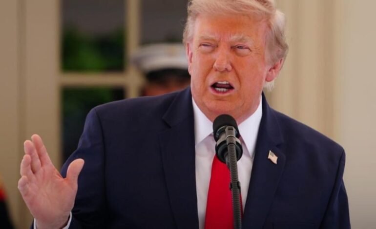 TRUMP ACUSA A CHINA DE FRAUDE
