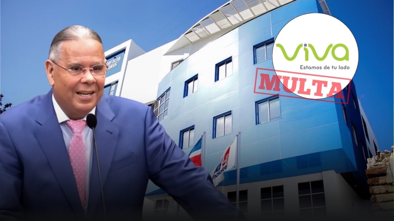 INDOTEL multa con más de RD$13 millones a Viva por violar la Ley General de Telecomunicaciones 153-98, empresa de Juan Ramón Gómez Díaz incumplió contrato concesión
