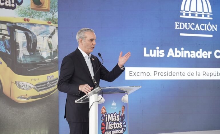 Ministerio de Educación inicia hoy el Año Escolar 2026-2027 con más de dos millones de estudiantes convocados a las aulas