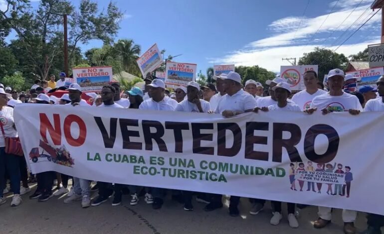Se tensa conflicto por proyecto de vertedero en La Cuaba; denuncian ataque a residente