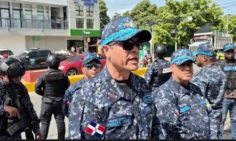Director de la PN supervisa despliegue de agentes en Navarrete&nbsp;
