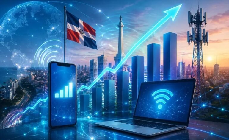 ¿Cuánto habremos crecido? RD superaba los 10 millones de líneas móviles y rozaba los 11 millones de conexiones a internet en 2024