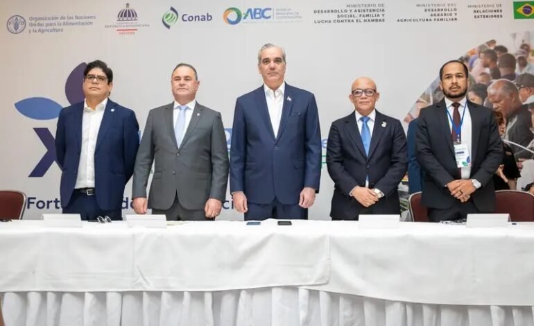 RD recibe reconocimiento de la FAO por avances en seguridad alimentaria