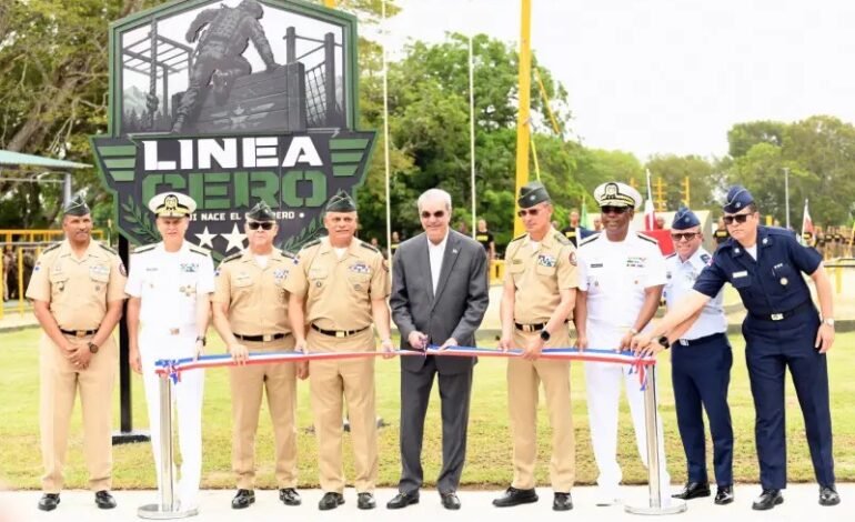 Presidente Luis Abinader inauguró el Centro de Entrenamiento Táctico y Visual del Ejército en San Isidro