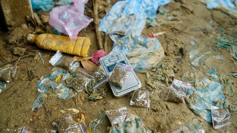 Intervienen sectores en Pedro Brand y ocupan más de 4,700 gramos de drogas
