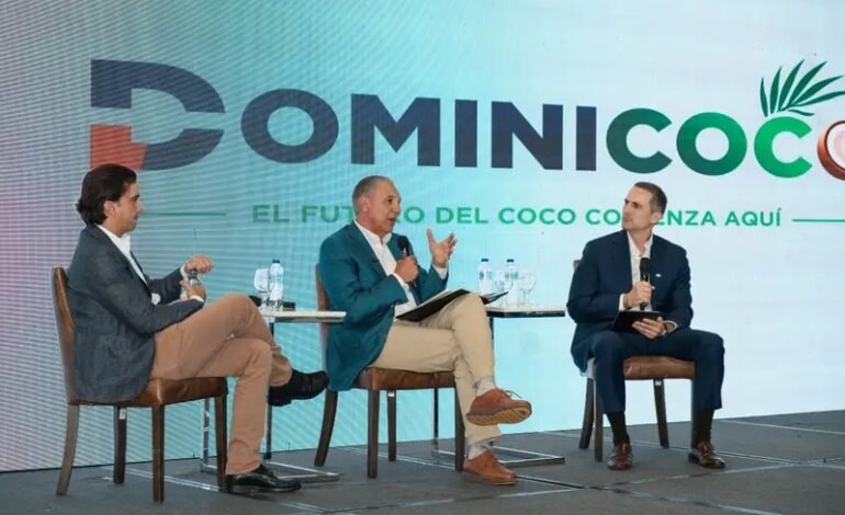 José Ramón Peralta invita a una mesa de trabajo nacional para impulsar el coco dominicano