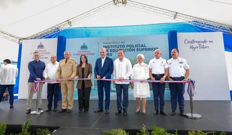 Presidente Abinader inaugura moderno complejo académico y administrativo del IPES con espacios especializados y tecnología de última generación