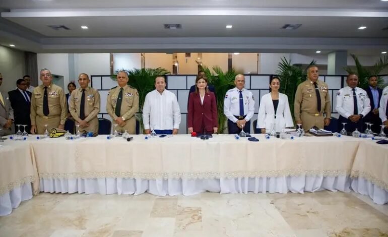 Vicepresidenta Raquel Peña encabeza reunión de seguimiento al Plan de Seguridad Ciudadana
