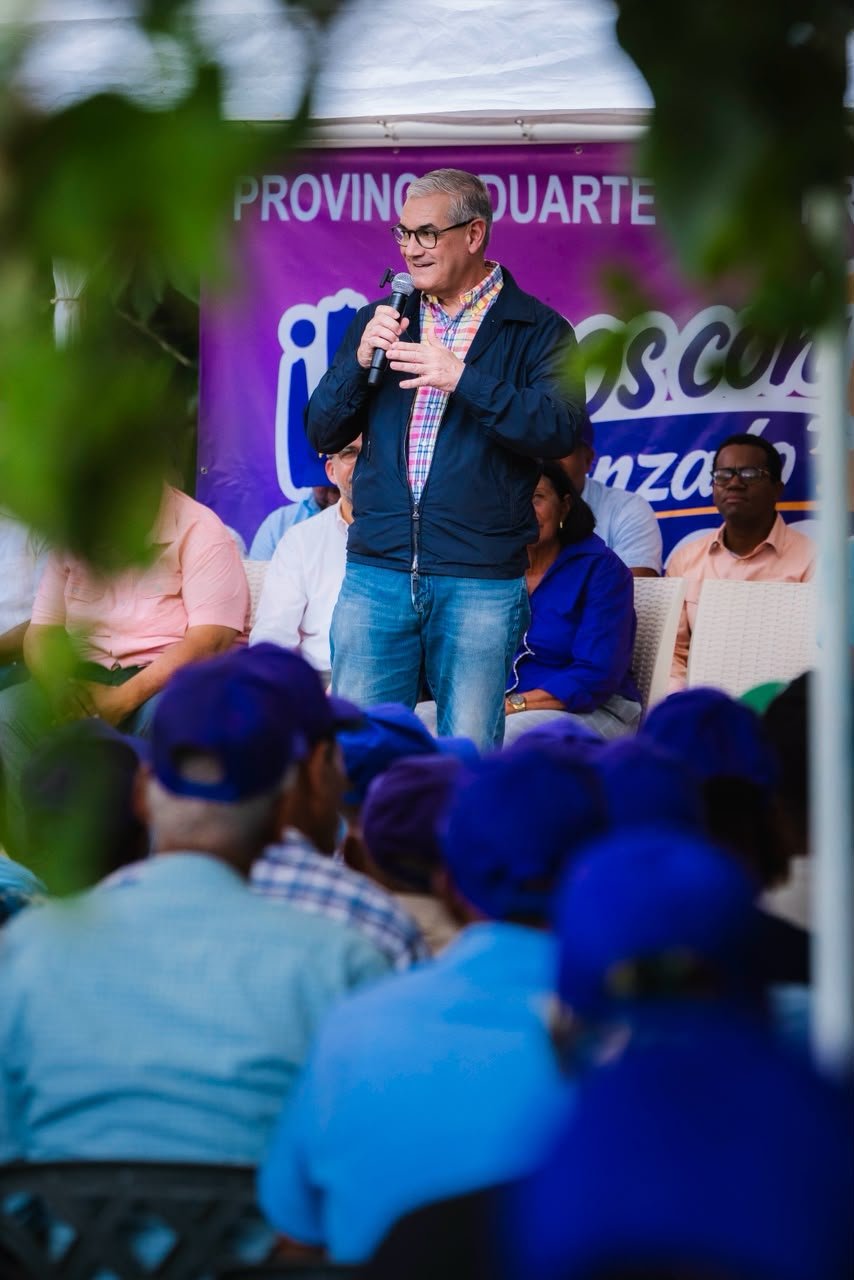 Gonzalo Castillo propone reactivar la producción agropecuaria en la provincia Duarte