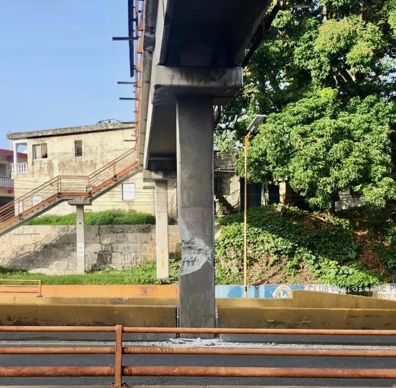 MOPC anuncia interrupción parcial del tránsito en Piedra Blanca por trabajos en puente peatonal