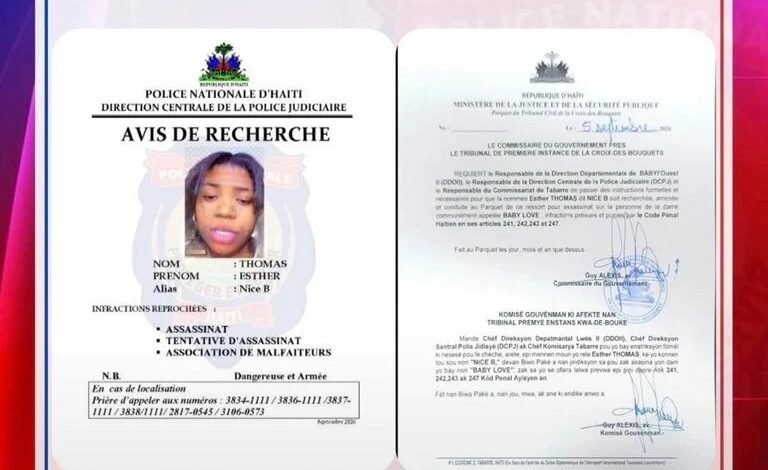 «Nice B», haitiana perseguida por asesinato en su país aparece en videos y fotos en Santo Domingo Este