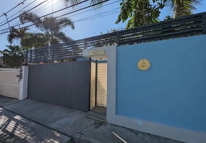 Antigua embajada de Nicaragua ya está en alquiler&nbsp;