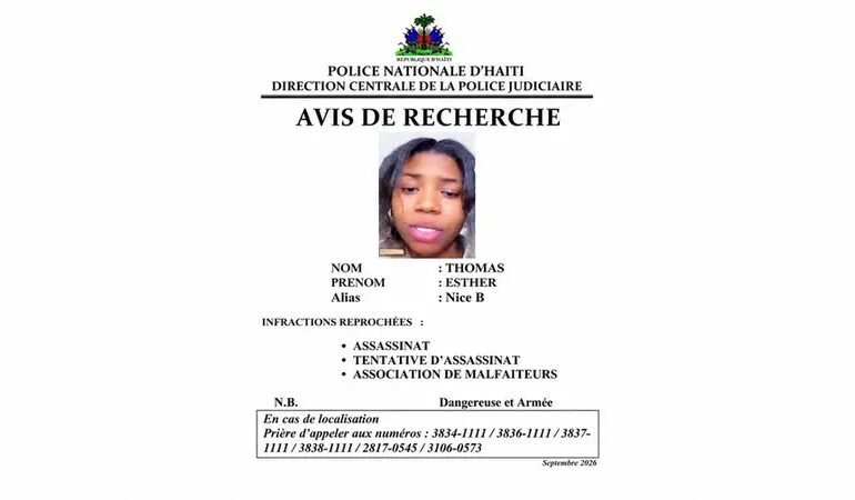 Migración en alerta ante probable presencia en RD de la ciudadana haitiana «Nice B», acusada de asesinato en su país