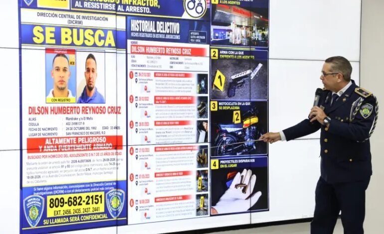 PN informa cuatro delincuentes fallecen al enfrentar agentes; dos estaban vinculados a violento hecho ocurrido en Boca Chica