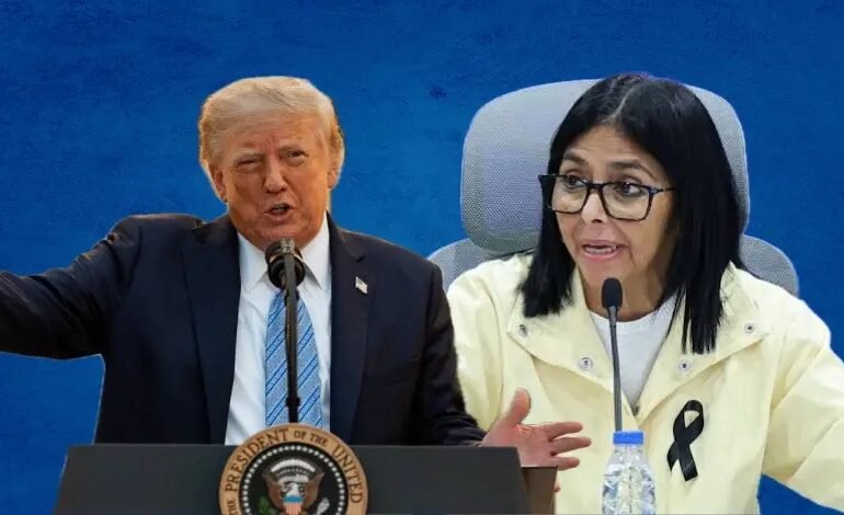 Trump se reunirá el martes con la presidenta interina de Venezuela