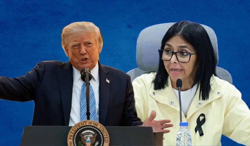 Trump se reunirá el martes con la presidenta interina de Venezuela