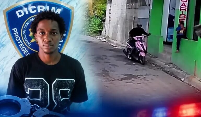 Apresan a hombre que fue captado asaltando a menor de edad en Los Guaricanos&nbsp;