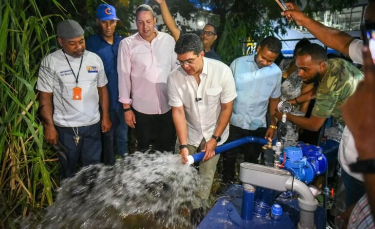 CAASD entrega pozos y mejora suministro de agua en La Puya y La Yagüita