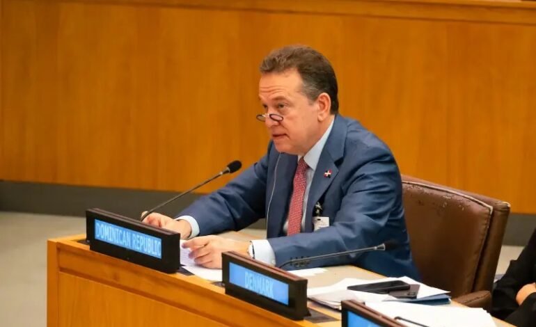 Canciller Bisonó respalda renovación de la Fuerza de Supresión de Bandas en Haití; exhorta a extender su mandato por un año en marzo de 2027