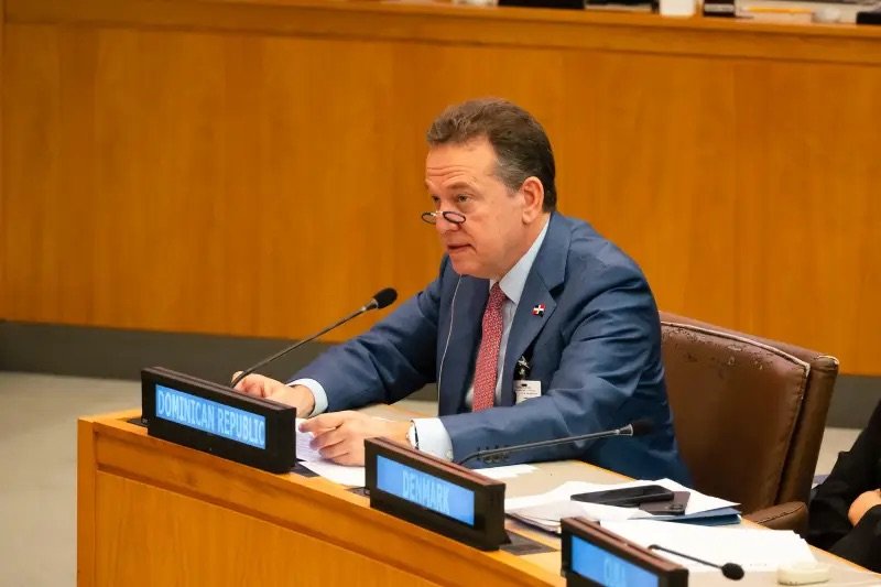 Canciller Bisonó respalda renovación de la Fuerza de Supresión de Bandas en Haití; exhorta a extender su mandato por un año en marzo de 2027