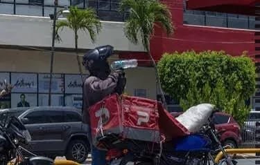 El Indomet pronostica aguaceros por incidencia de vaguada y temperaturas calurosas este lunes
