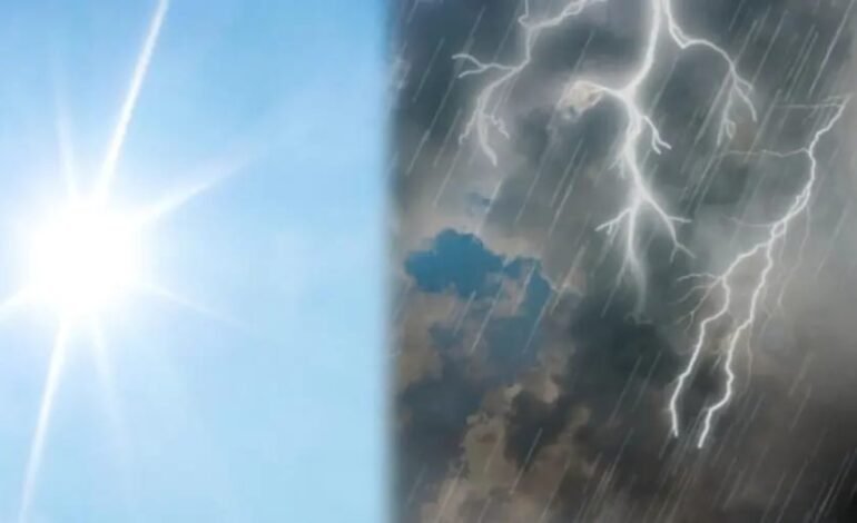 Indomet pronostica aguaceros, tormentas eléctricas y calor intenso por incidencia de una vaguada