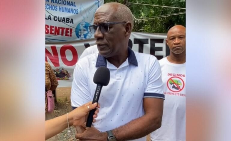 Comunitarios de La Cuaba agradecen al presidente Luis Abinader por disponer que no se instale procesadora de basura en esa comunidad