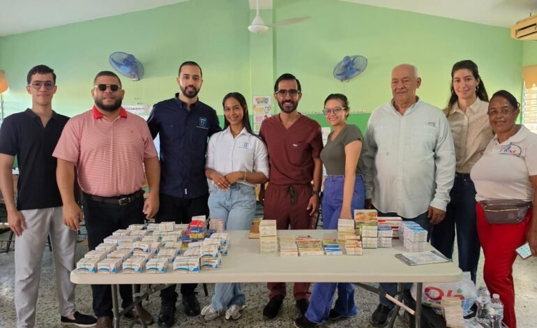 Dr. Luis Antonio Cruz encabeza gran operativo médico en Los Peralejos para acercar servicios de salud a las familias dominicanas