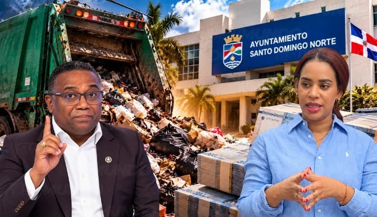 “RD$114 millones y SDN sigue sucio”: René Polanco cuestiona pago de Betty Gerónimo para recogida de basura