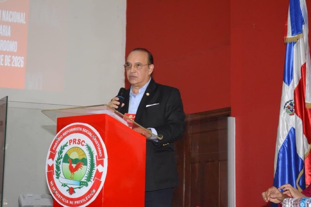 Quique Antún es reelegido presidente del PRSC para el período 2026-2030