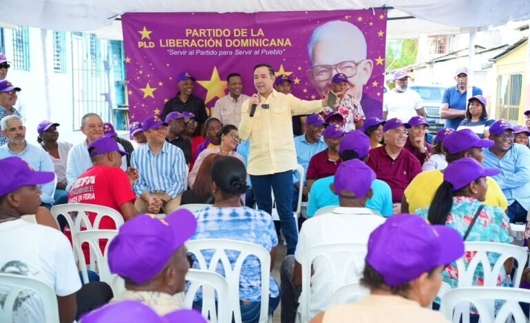 Johnny Pujols encabeza inauguración de nuevo local del PLD en La Victoria. La organización tiene más de 160 locales aperturados en todo el país