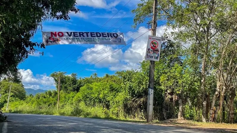 Comunitarios de La Cuaba agradecen al presidente Abinader por disponer que no se instale procesadora de basura en esa comunidad